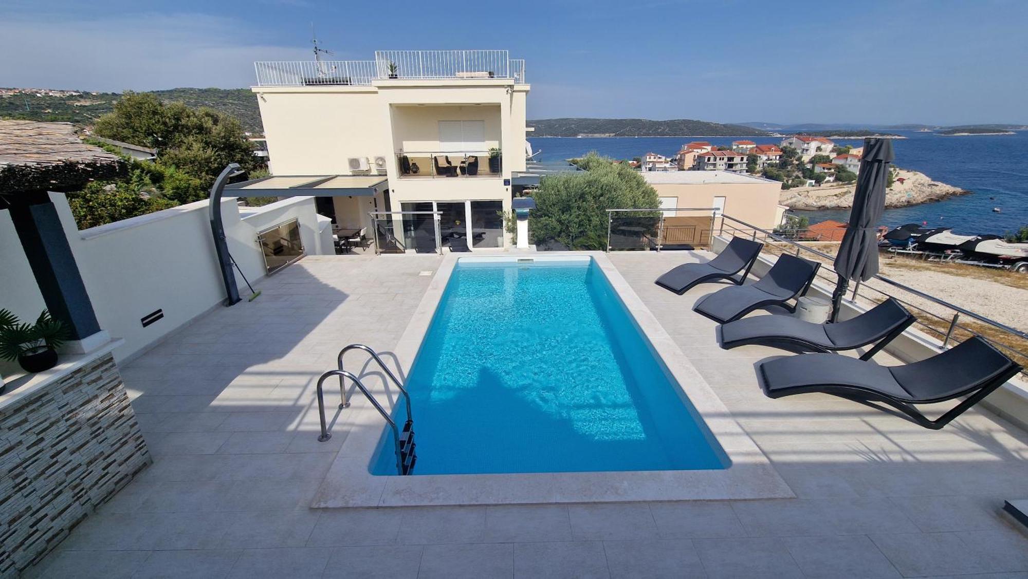 Villa Gina Sevid Bagian luar foto