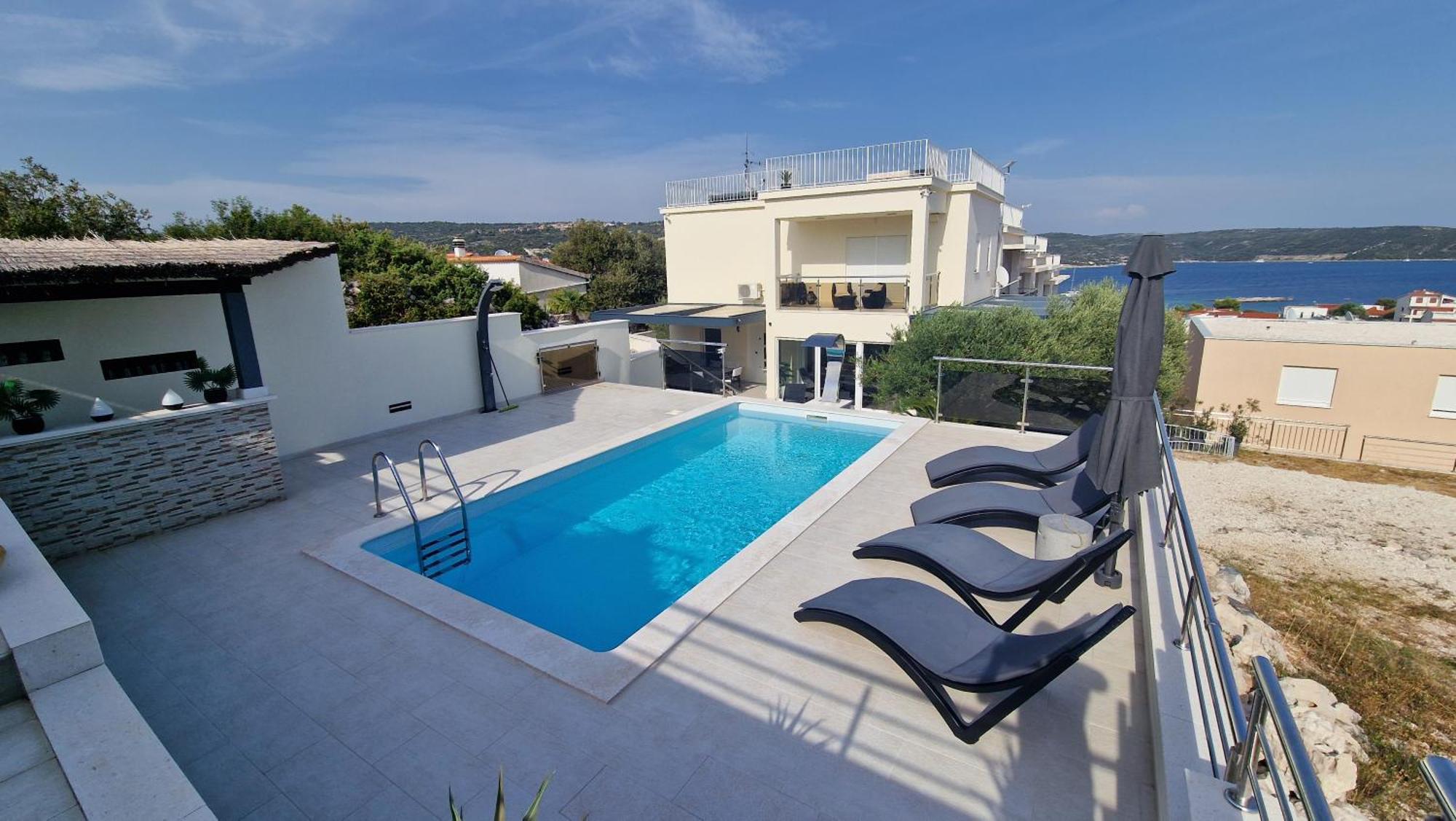 Villa Gina Sevid Bagian luar foto